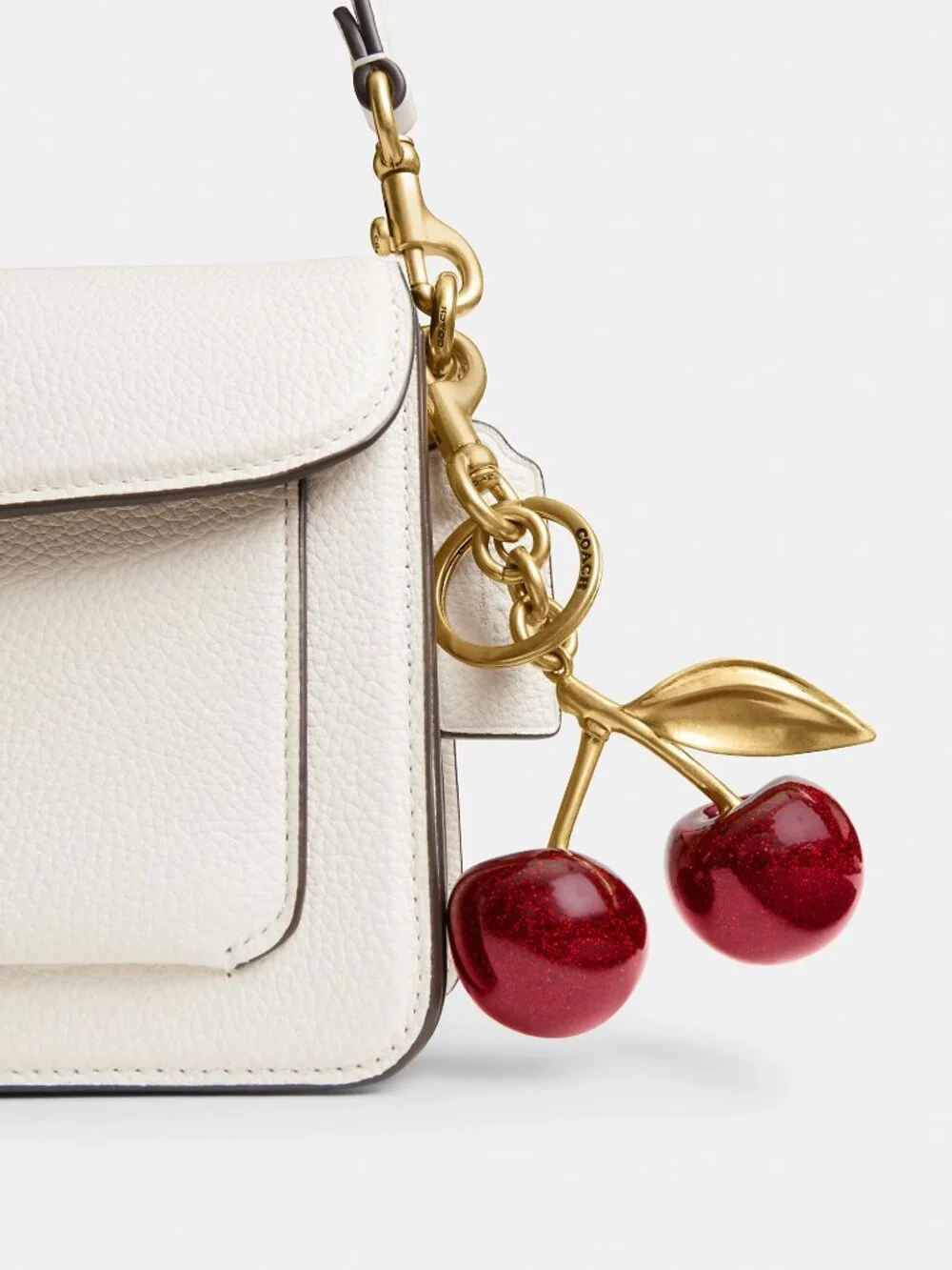 Coach Cherry Bag Charm